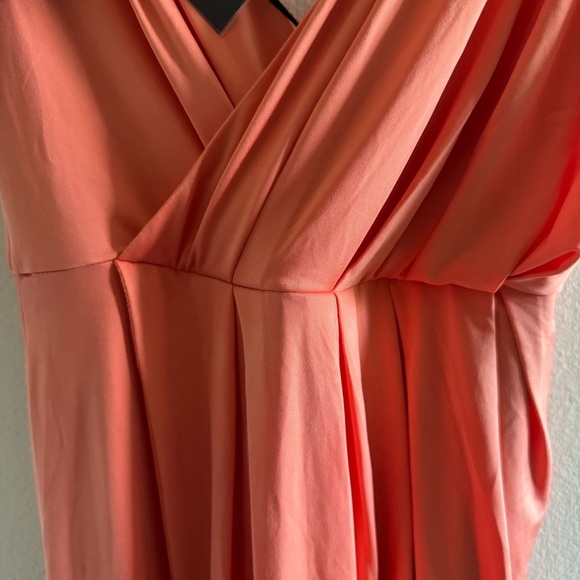 NWT NBD X Revolve Sangria Sherbet Slit Gown size Small - Picture 8 of 14